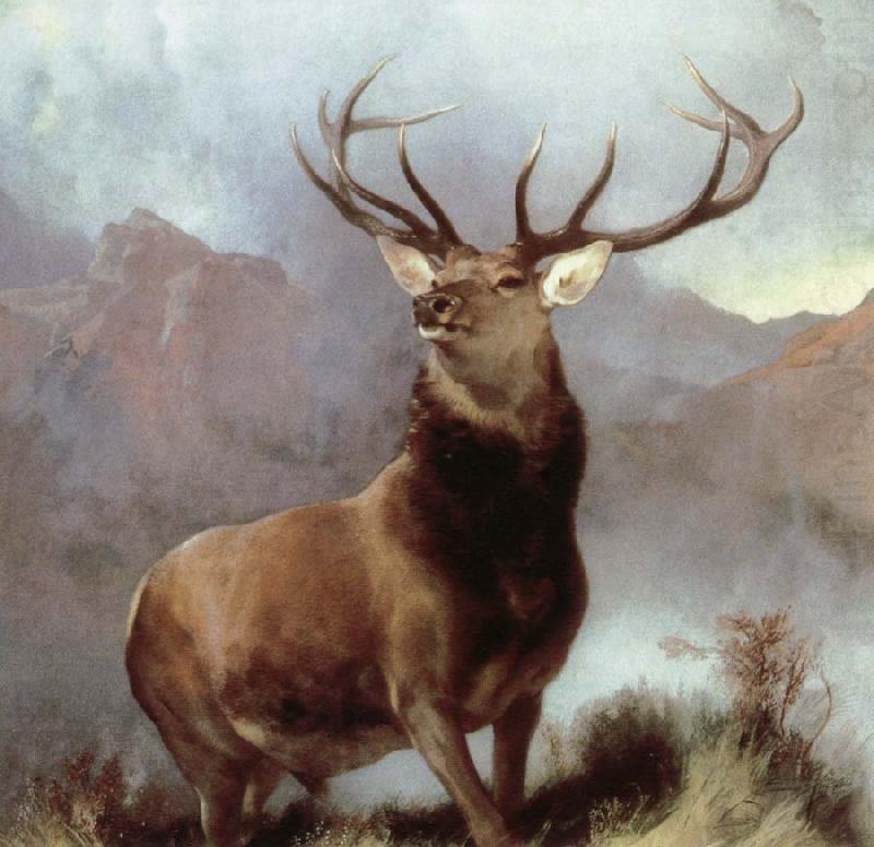 Sir Edwin Landseer monarch of the glen china oil painting image
